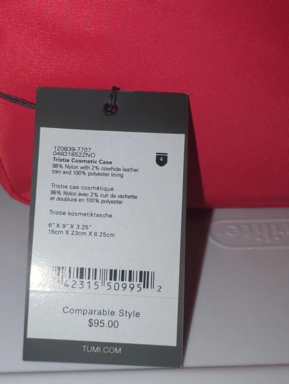 Tumi Cosmetic Bag